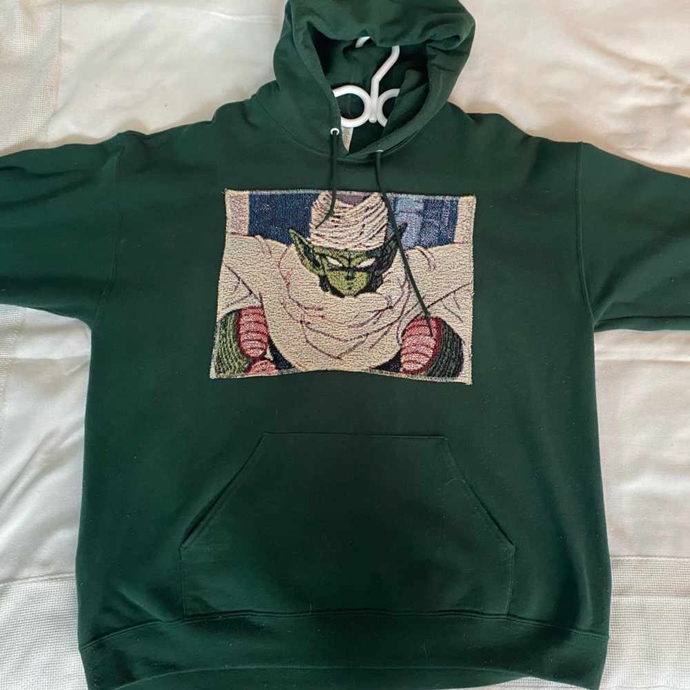 Piccolo, Dragonball Z, XL hoodie green